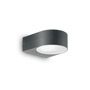 Иконка Ideal Lux 018515 IKO AP1 ANTRACITE уличный накладной светильник 