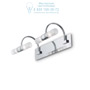 Иконка Ideal Lux 018874 DOUBLE AP4 накладной светильник хром