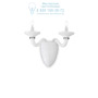 Иконка Ideal Lux 019376 WHITE LADY AP2 BIANCO накладной светильник белый