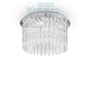 Иконка Ideal Lux 019451 ELEGANT PL8 потолочный светильник хром