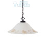 Иконка Ideal Lux 021430 FOGLIA SP1 D50 подвесной светильник янтарный