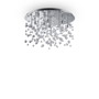 Иконка Ideal Lux 022239 NEVE PL12 CROMO потолочный светильник хром