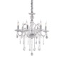 Иконка Ideal Lux 027821 GIUDECCA SP6 TRASPARENTE подвесной светильник прозрачный