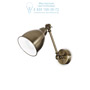 Иконка Ideal Lux 027876 NEWTON AP1 BRUNITO накладной светильник 