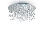 Иконка Ideal Lux 030784 NEVE PL15 CROMO потолочный светильник хром