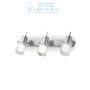 Иконка Ideal Lux 031095 ELIS AP3 накладной светильник хром