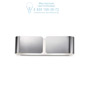 Иконка Ideal Lux 031361 CLIP AP2 SMALL CROMO накладной светильник хром