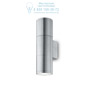 Иконка Ideal Lux 033013 GUN AP2 SMALL ALLUMINIO уличный накладной светильник алюминий