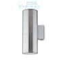 Иконка Ideal Lux 033020 GUN AP2 BIG ALLUMINIO уличный накладной светильник алюминий