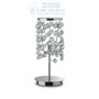 Иконка Ideal Lux 033945 NEVE TL1 CROMO настольная лампа хром