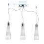 Иконка Ideal Lux 033952 KUKY CLEAR SP3 подвесной светильник прозрачный