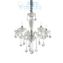 Иконка Ideal Lux 034713 TIEPOLO SP5 подвесной светильник прозрачный