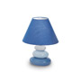 Иконка Ideal Lux 035031 K2 TL1 BLU настольная лампа 