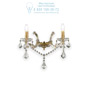 Иконка Ideal Lux 035659 FLORIAN AP2 ORO накладной светильник 