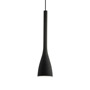 Иконка Ideal Lux 035680 FLUT SP1 BIG NERO подвесной светильник черный