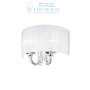 Иконка Ideal Lux 035864 SWAN AP2 накладной светильник белый