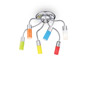 Иконка Ideal Lux 044538 ECOFLEX PL6 COLOR потолочный светильник 