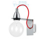 Иконка Ideal Lux 045207 MINIMAL AP1 CROMO накладной светильник хром