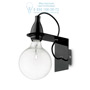 Иконка Ideal Lux 045214 MINIMAL AP1 NERO накладной светильник черный
