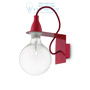 Иконка Ideal Lux 045221 MINIMAL AP1 ROSSO накладной светильник 