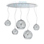 Иконка Ideal Lux 059655 DISCOVERY CROMO SP5 подвесной светильник хром