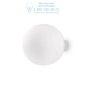 Иконка Ideal Lux 059808 MAPA BIANCO AP1 D15 накладной светильник белый