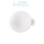 Иконка Ideal Lux 059815 MAPA BIANCO AP1 D20 накладной светильник белый