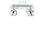 Иконка Ideal Lux 066806 LUNARE AP2 CROMO накладной светильник хром