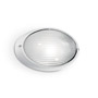 Иконка Ideal Lux 066882 MIKE AP1 BIG BIANCO уличный накладной светильник белый