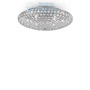 Иконка Ideal Lux 073255 KING PL9 CROMO потолочный светильник хром