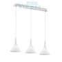 Иконка Ideal Lux 074245 COCKTAIL SP3 BIANCO подвесной светильник белый