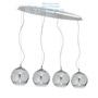 Иконка Ideal Lux 074955 DISCOVERY CROMO SP4 BIG подвесной светильник хром