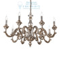 Иконка Ideal Lux 075334 GIGLIO SP8 ARGENTO подвесной светильник серый