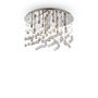 Иконка Ideal Lux 077802 MOONLIGHT PL12 CROMO потолочный светильник хром