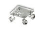 Иконка Ideal Lux 077963 NOSTALGIA PL4 потолочный светильник белый