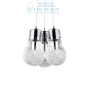 Иконка Ideal Lux 081762 LUCE MAX SP3 подвесной светильник алюминий