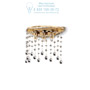 Иконка Ideal Lux 082813 MOONLIGHT AP3 ORO накладной светильник 