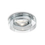 Иконка Ideal Lux 083254 BLUES ROUND TRASPARENTE встраиваемый светильник прозрачный