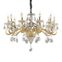 Иконка Ideal Lux 087771 NEGRESCO SP10 ORO подвесной светильник 