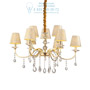 Иконка Ideal Lux 088105 PANTHEON SP9 ORO подвесной светильник 