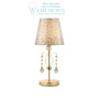 Иконка Ideal Lux 088167 PANTHEON TL1 SMALL ORO настольная лампа 