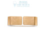 Иконка Ideal Lux 088266 CLIP AP2 SMALL ORO накладной светильник 
