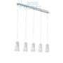 Иконка Ideal Lux 090764 SUGAR SP5 подвесной светильник белый