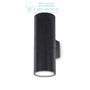 Иконка Ideal Lux 092317 GUN AP2 BIG NERO уличный накладной светильник черный
