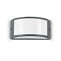 Иконка Ideal Lux 092409 REX-1 AP1 ANTRACITE уличный накладной светильник 