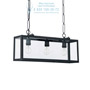 Иконка Ideal Lux 092881 IGOR SP3 NERO подвесной светильник черный