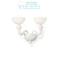 Иконка Ideal Lux 093987 BON BON AP2 BIANCO накладной светильник белый
