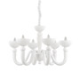 Иконка Ideal Lux 093994 BON BON SP6 BIANCO подвесной светильник белый