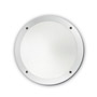 Иконка Ideal Lux 096667 LUCIA-1 AP1 BIANCO уличный накладной светильник белый