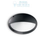Иконка Ideal Lux 096728 MADDI-2 AP1 NERO уличный накладной светильник черный